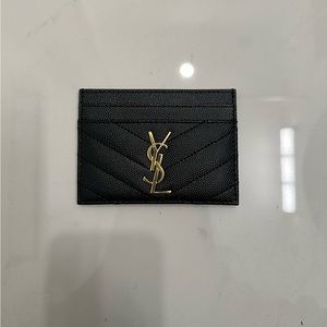 YSL card holder, absolutely new, with dust bag